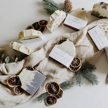 Snowfall Soap Bar - Canadian Handmade