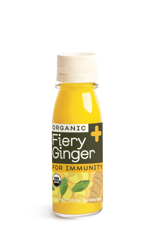 Greenhouse Fiery Ginger Wellness Shot for Immunity: Twelve Pack