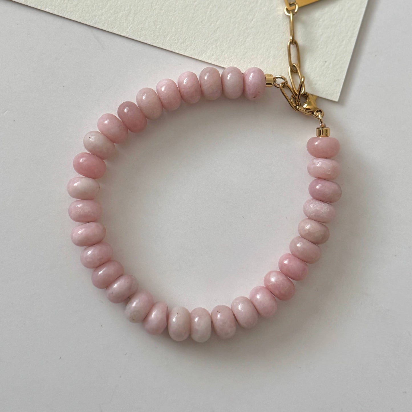 Cotton Candy Bead Bracelet