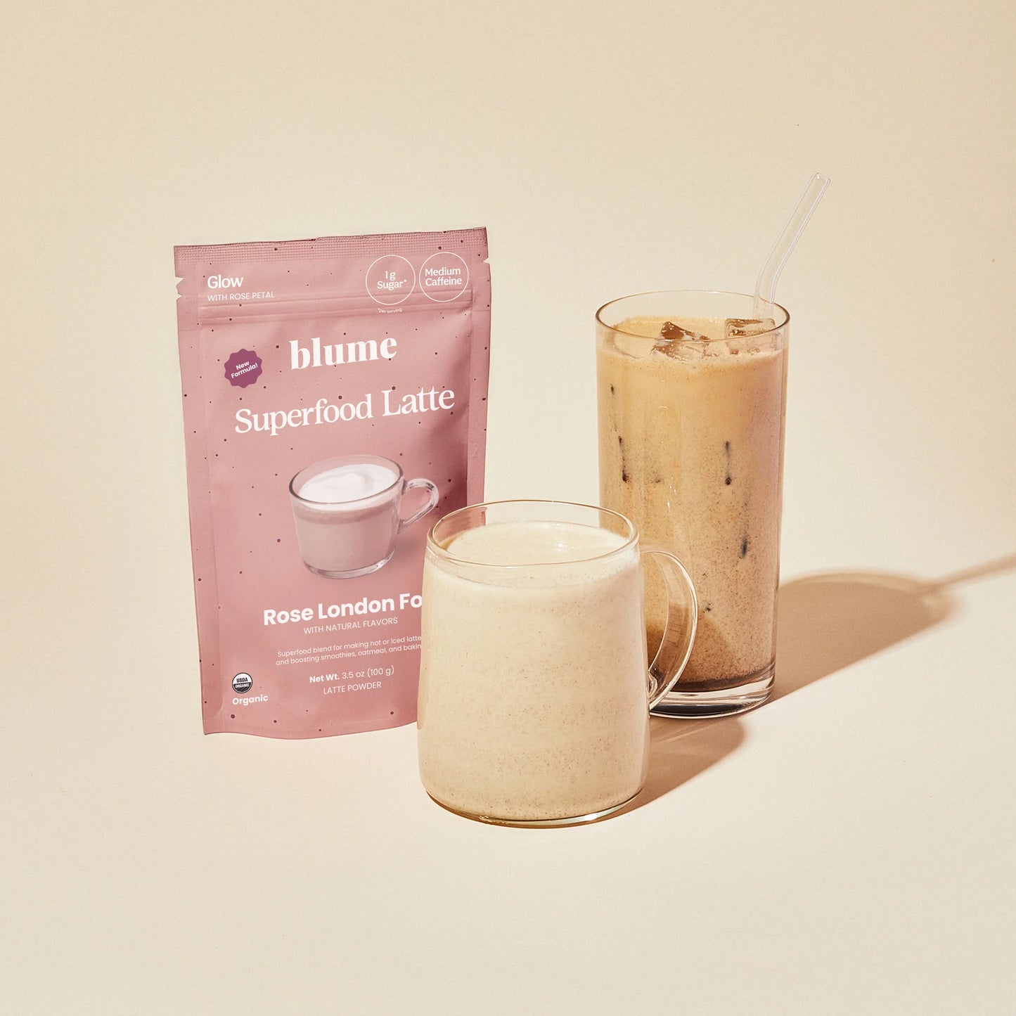 Blume Superfood Latte Rose London Fog