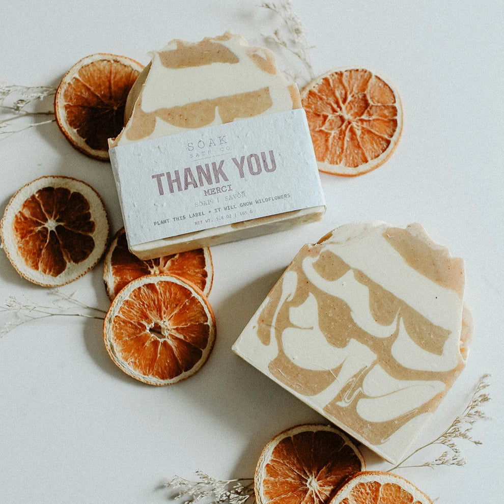 THANK YOU Soap Bar - made in Canada