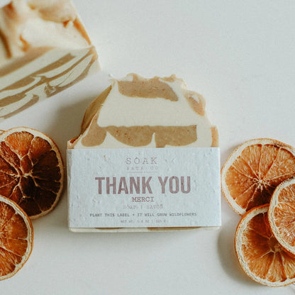 THANK YOU Soap Bar - made in Canada