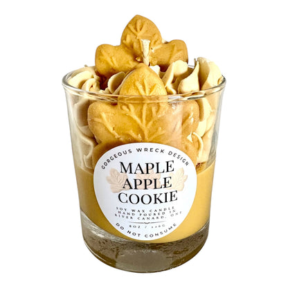 Maple Apple Cookie Candle