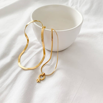 Fierce Femme Necklace- Gold