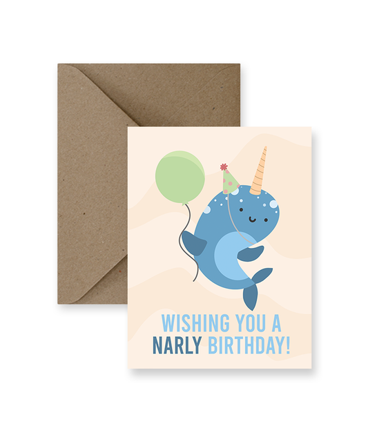 Narly Birthday Card