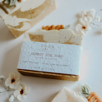 Carrot Top Soap Bar - Easter - Made in Canada