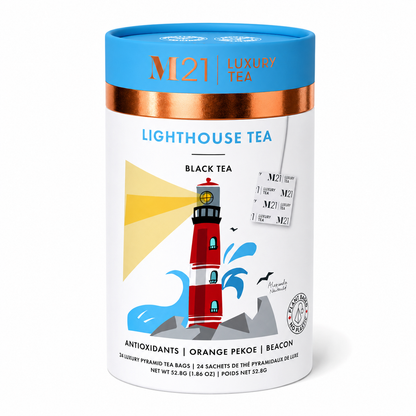 Lighthouse Luxury Orange Pekoe Tea | Canadian | 24 Tea Bags