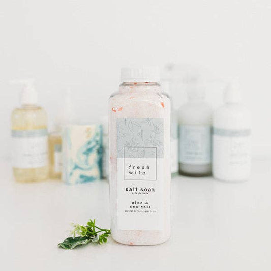 Aloe & Sea Salt - Salt Soak
