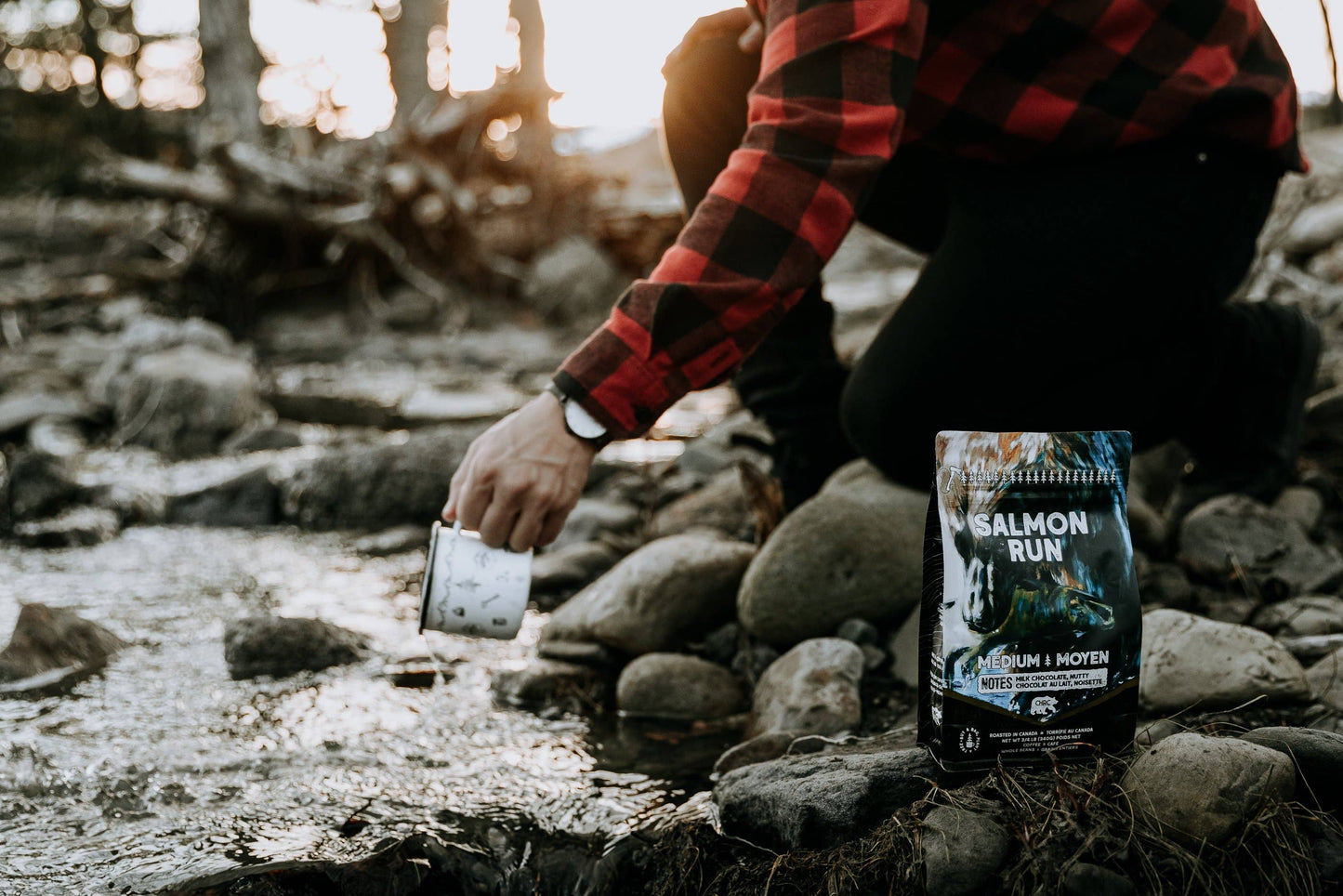 Salmon Run - Organic Coffee (MED): 340g