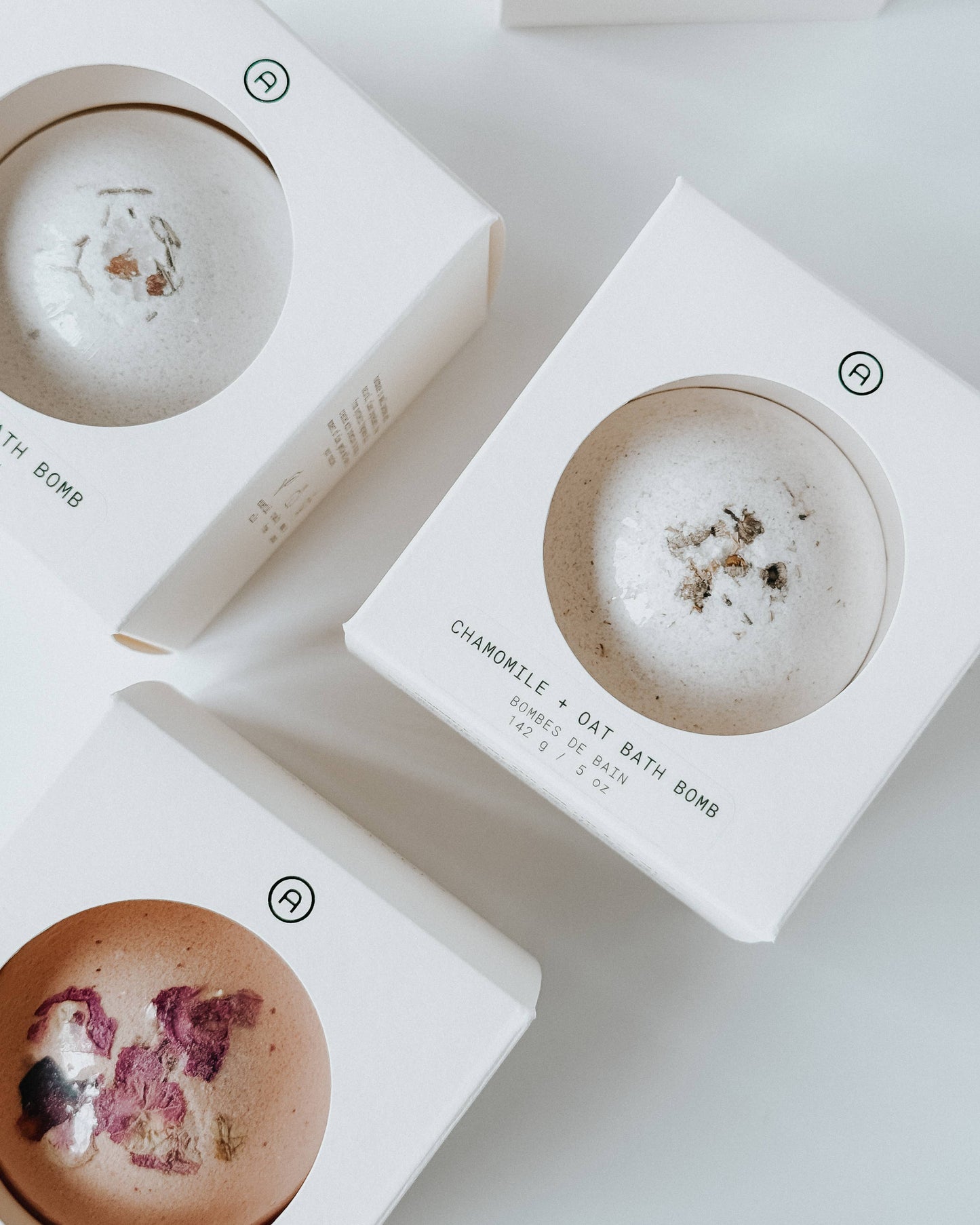 Chamomile + Oat Bath Bomb