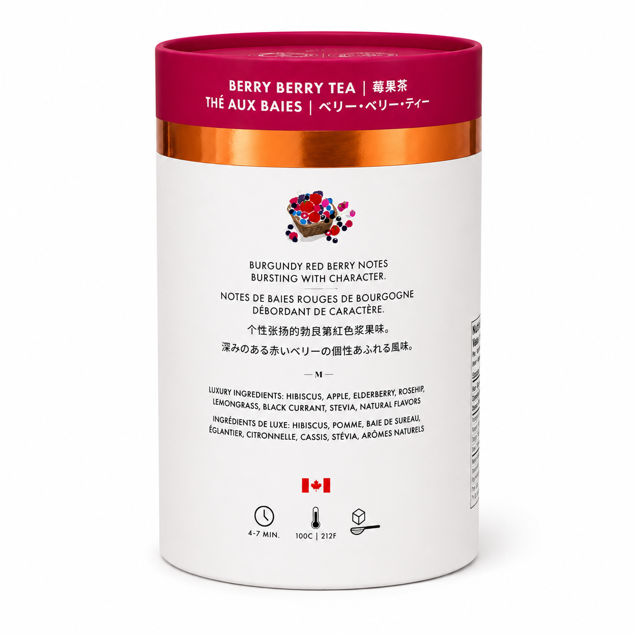 Berry Berry Luxury Herbal Tea | Canadian | 24ct