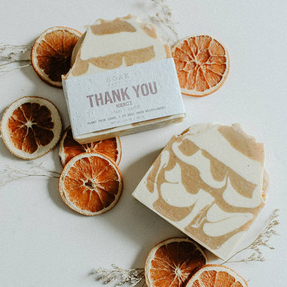 THANK YOU Soap Bar - Canadian Made