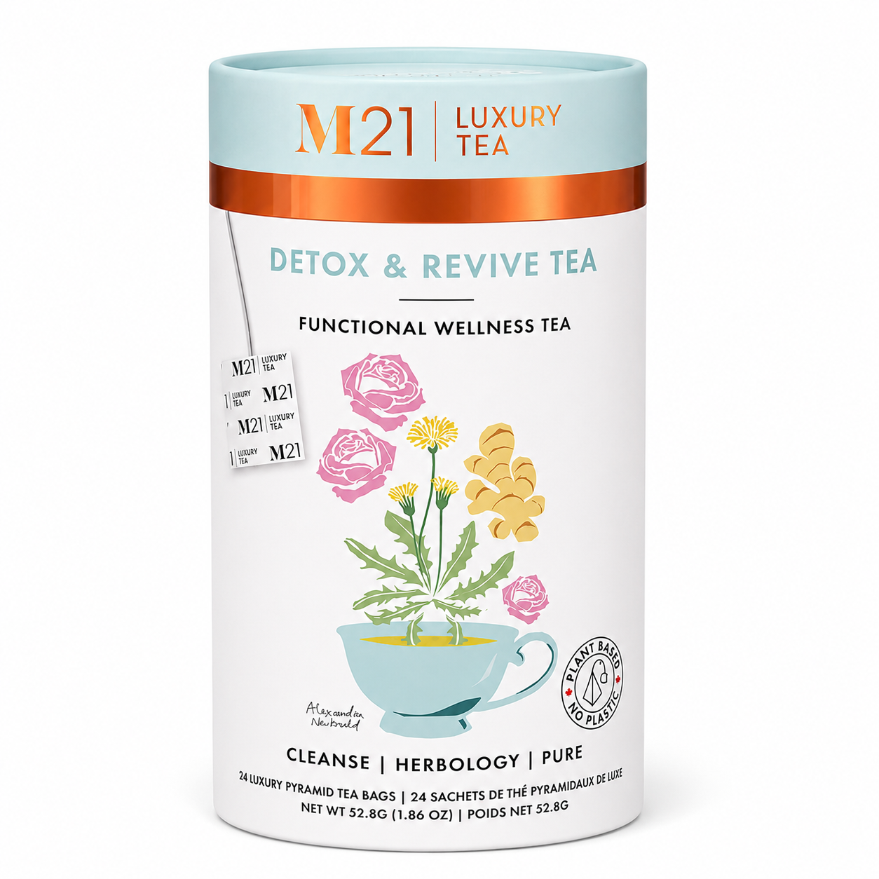 Detox & Revive Luxury Herbal Tea | Canadian : Large