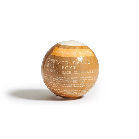Pumpkin Spice Bath Bomb - Fall Collection - Canadian Made