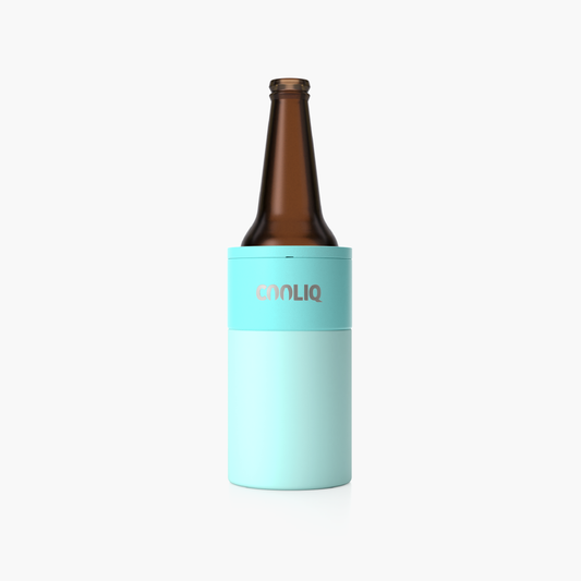 BevChiller Bottle | Matte Grey (12oz/11.2oz Bottles): PACIFIQ Blue