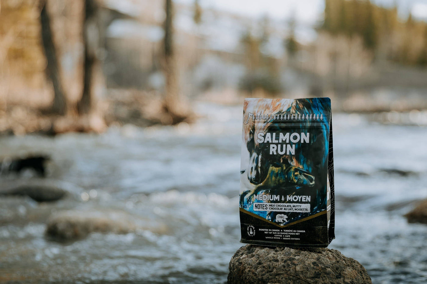 Salmon Run - Organic Coffee (MED): 340g