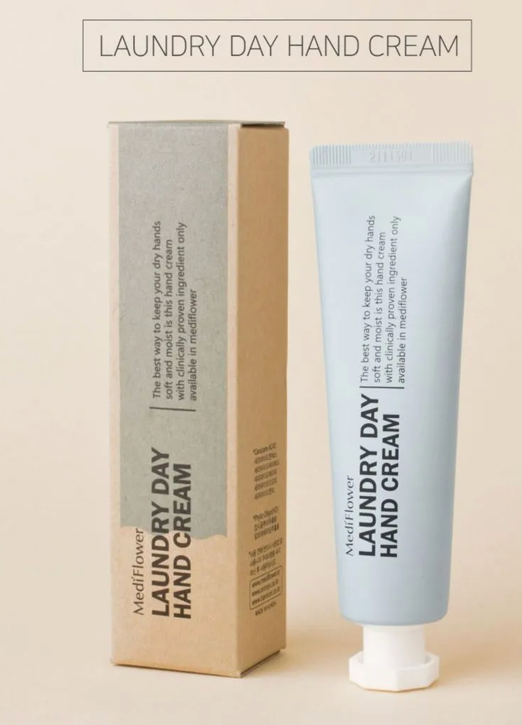 MEDIFLOWER Delicat Hand Cream Lotion: Laundry Day