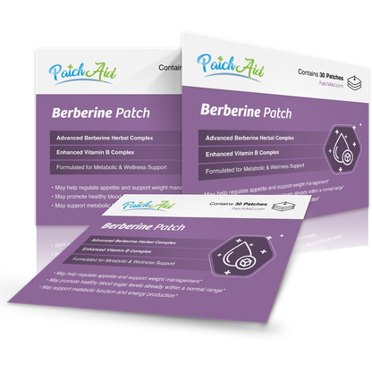 Berberine Patch – GLP-1 Support & Appetite Control: One Patch