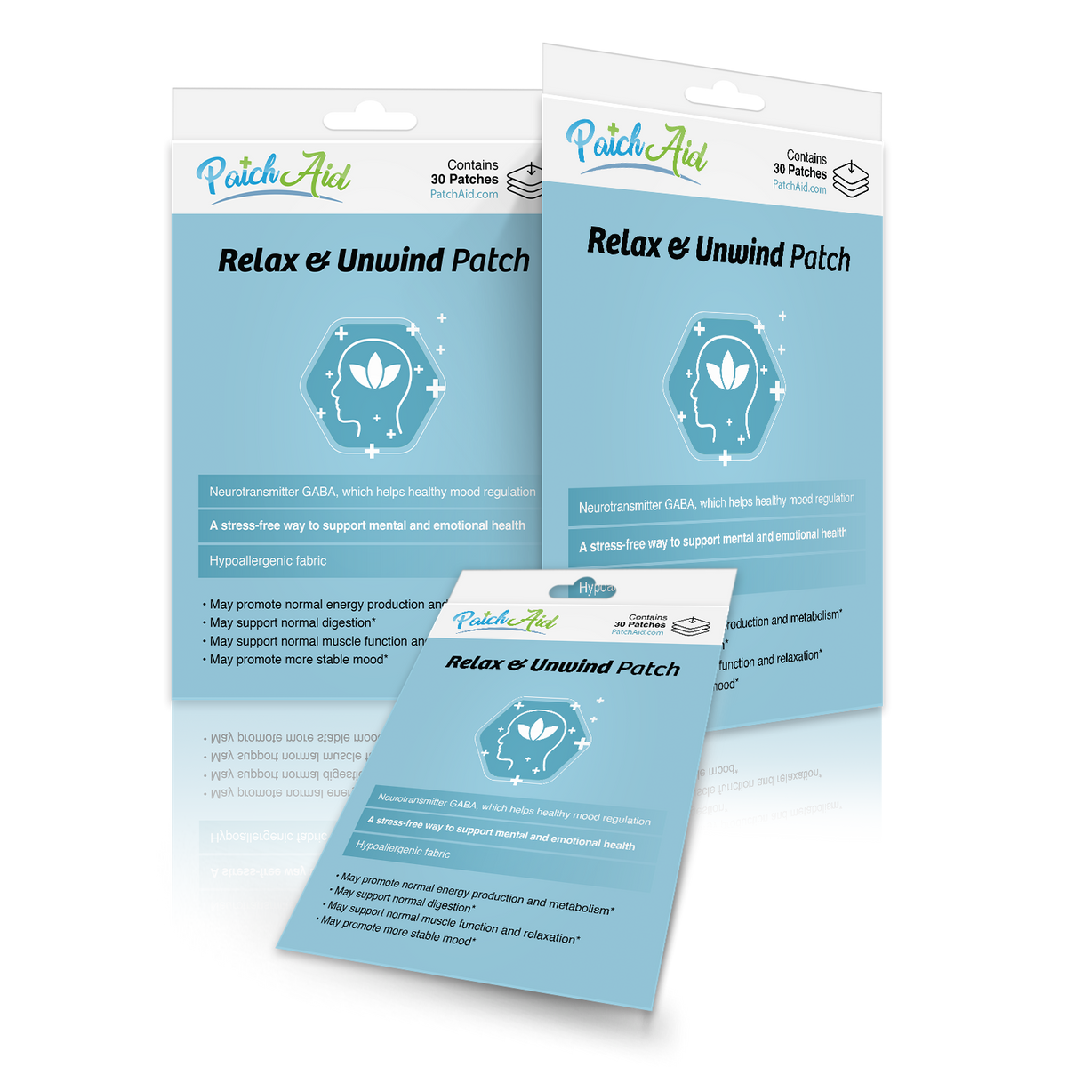 Relax & Unwind Patch - Stress Relief & Relaxation Support: 1-Pack