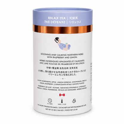 Relax Luxury Herbal tea | Canadian : Large
