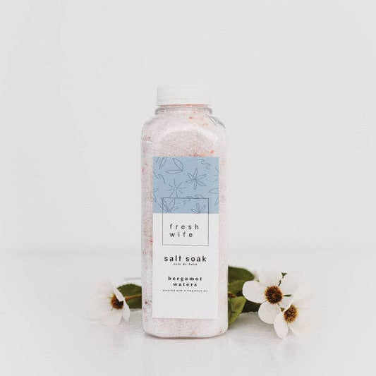 Bergamot Waters Salt Soak