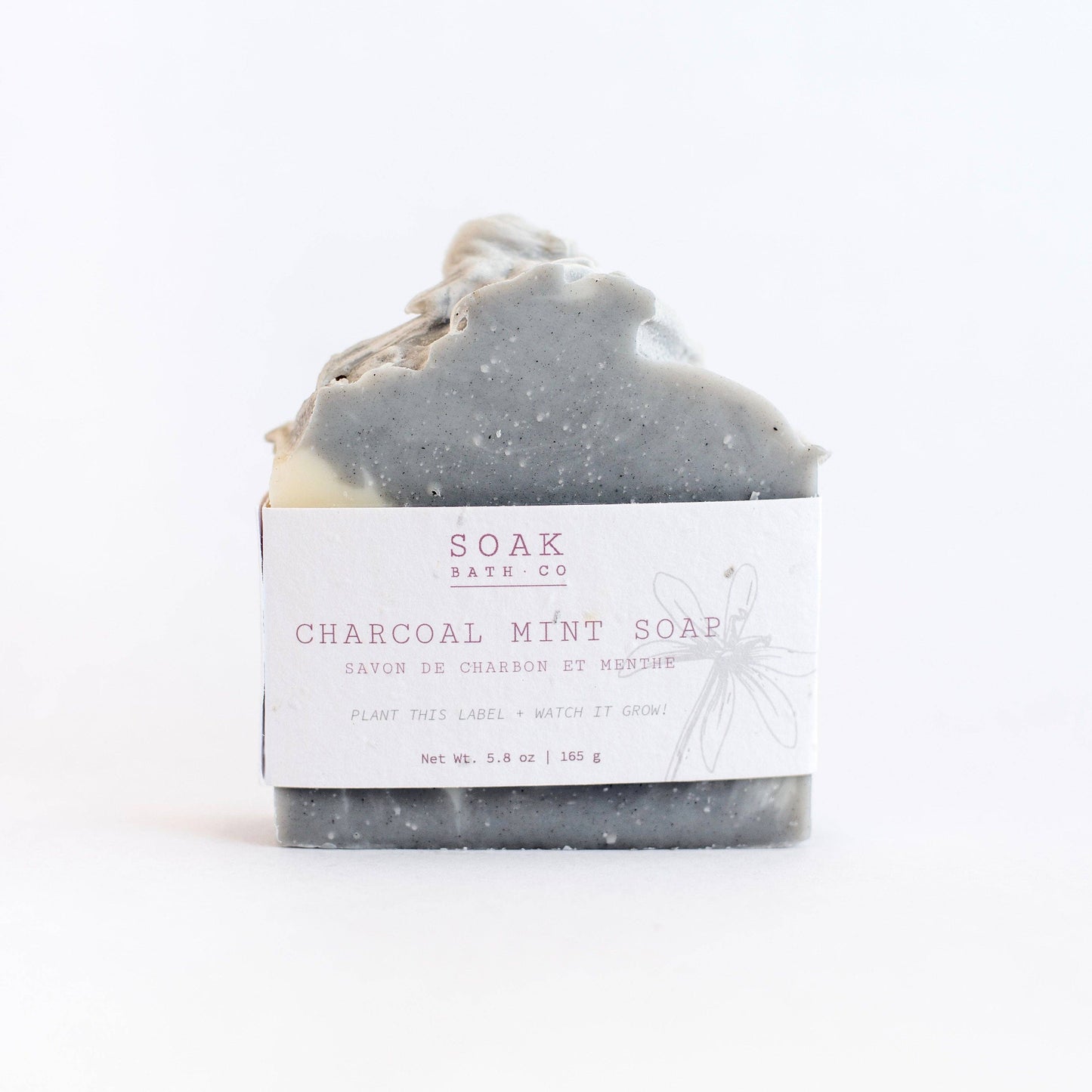Charcoal Mint Soap Bar - Canadian Handmade