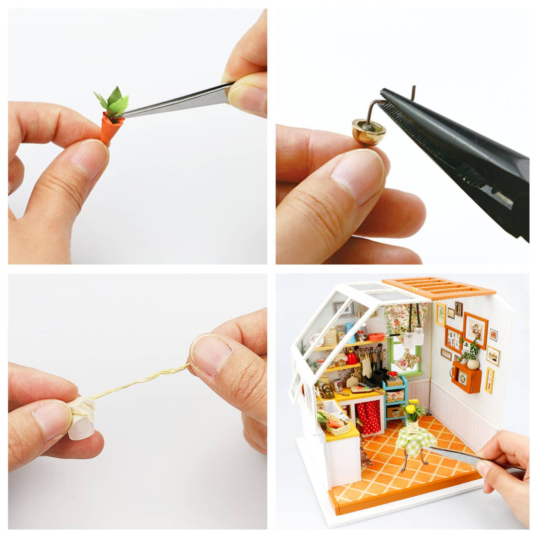 DIY Miniature House Kit: Jason's Kitchen