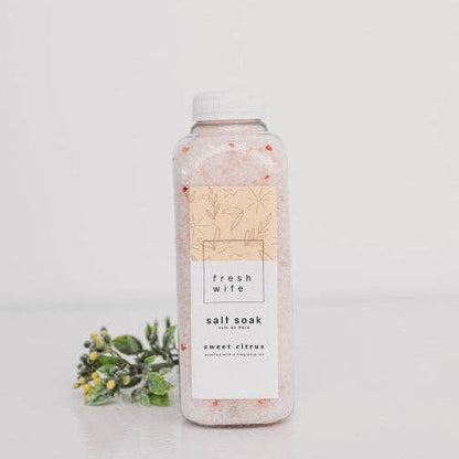 Sweet Citrus Salt Soak