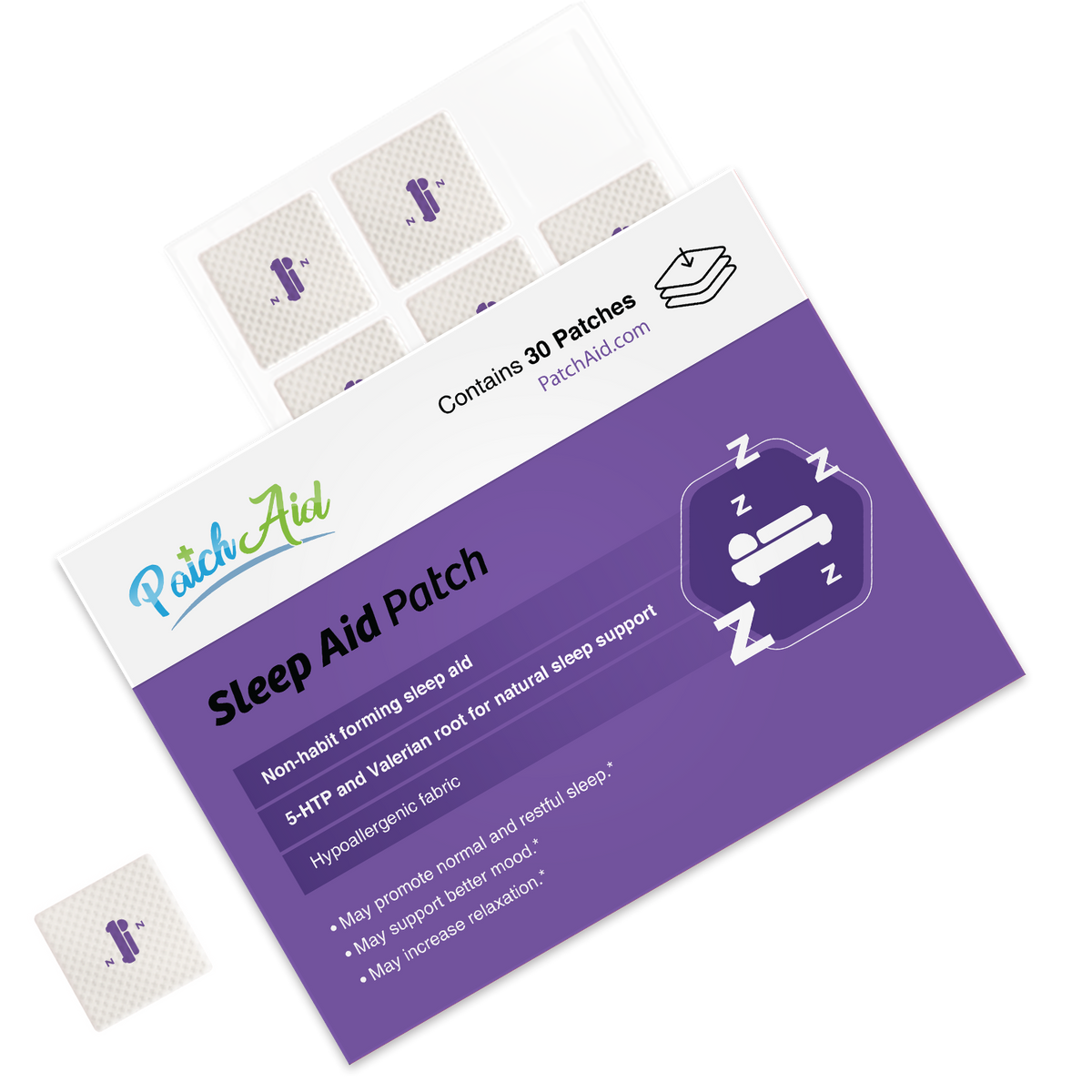 Sleep Aid Topical Vitamin Patch - Natural Sleep Support: One Patch