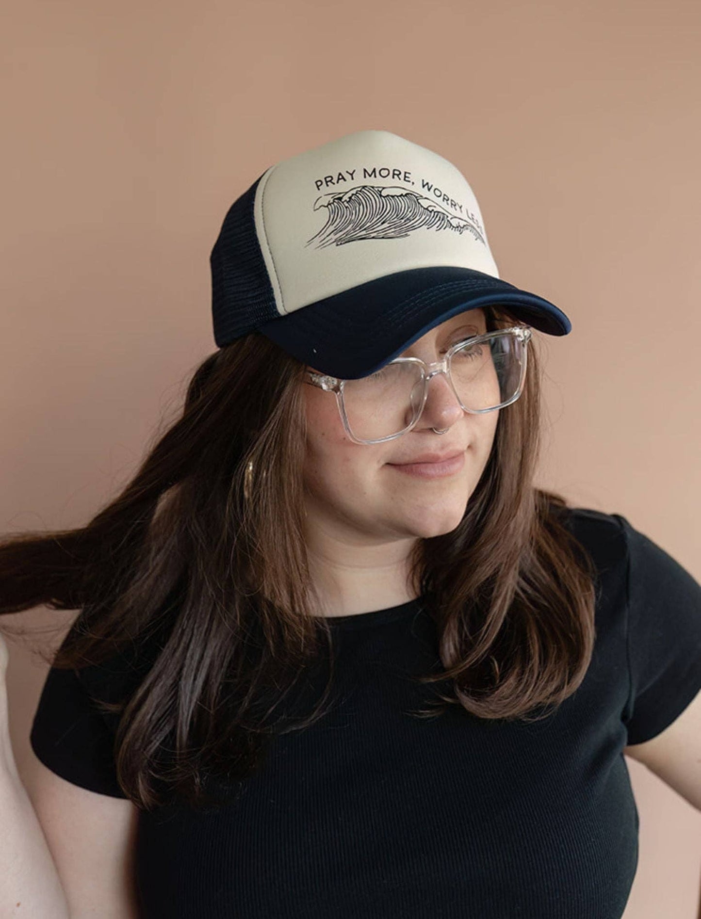 Hat: Pray More Worry Less