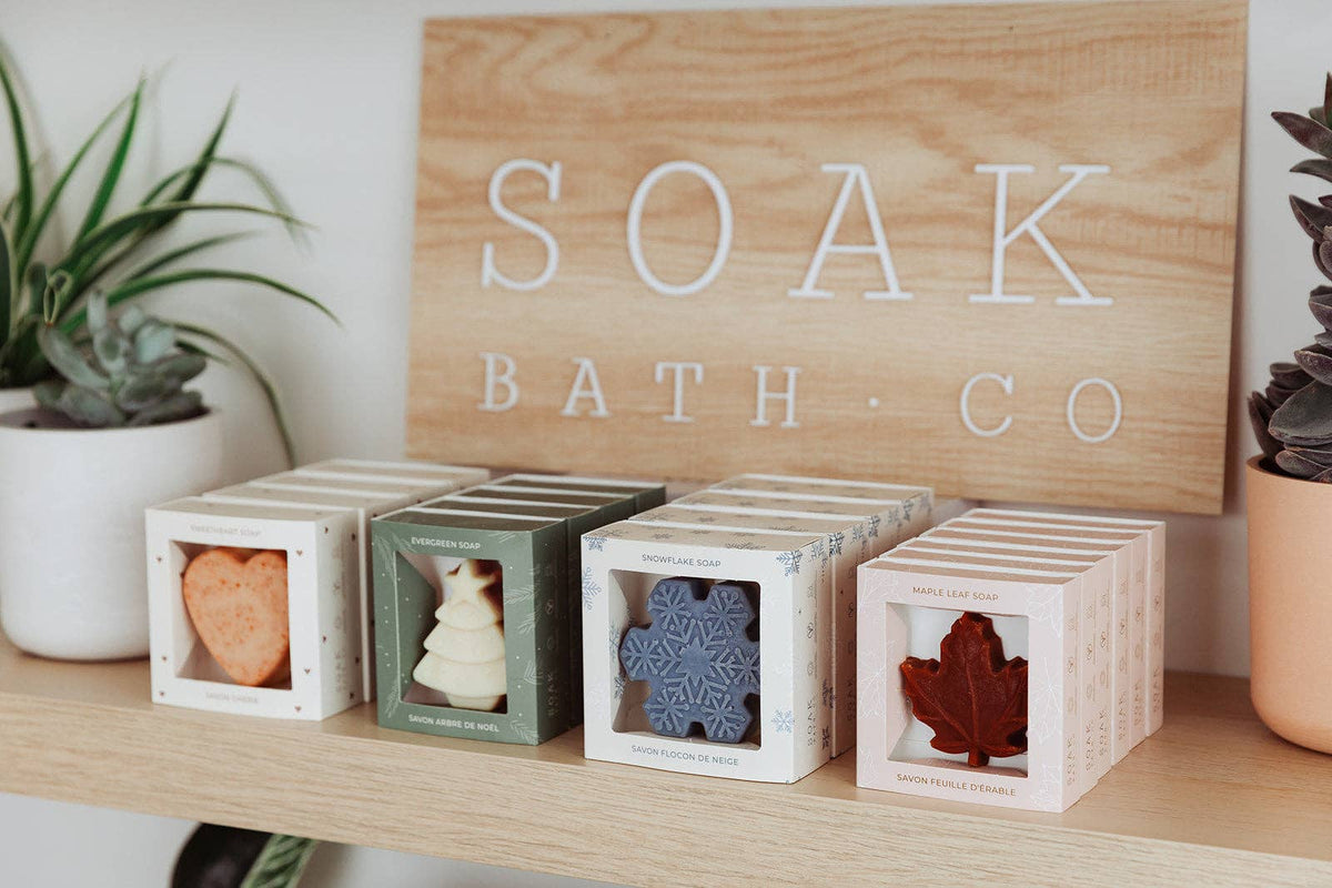 Maple Leaf Soap Bar - Made in Canada