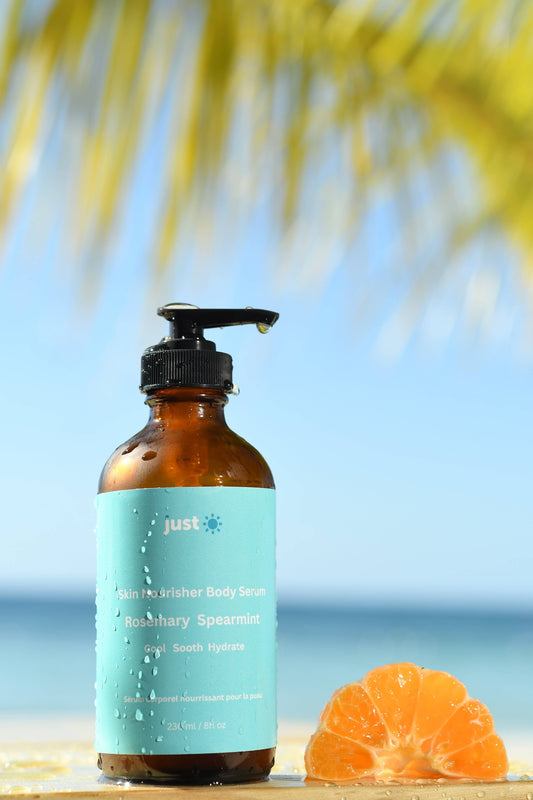 Skin Nourisher After-Sun Body Serum
Spearmint Rosemary
