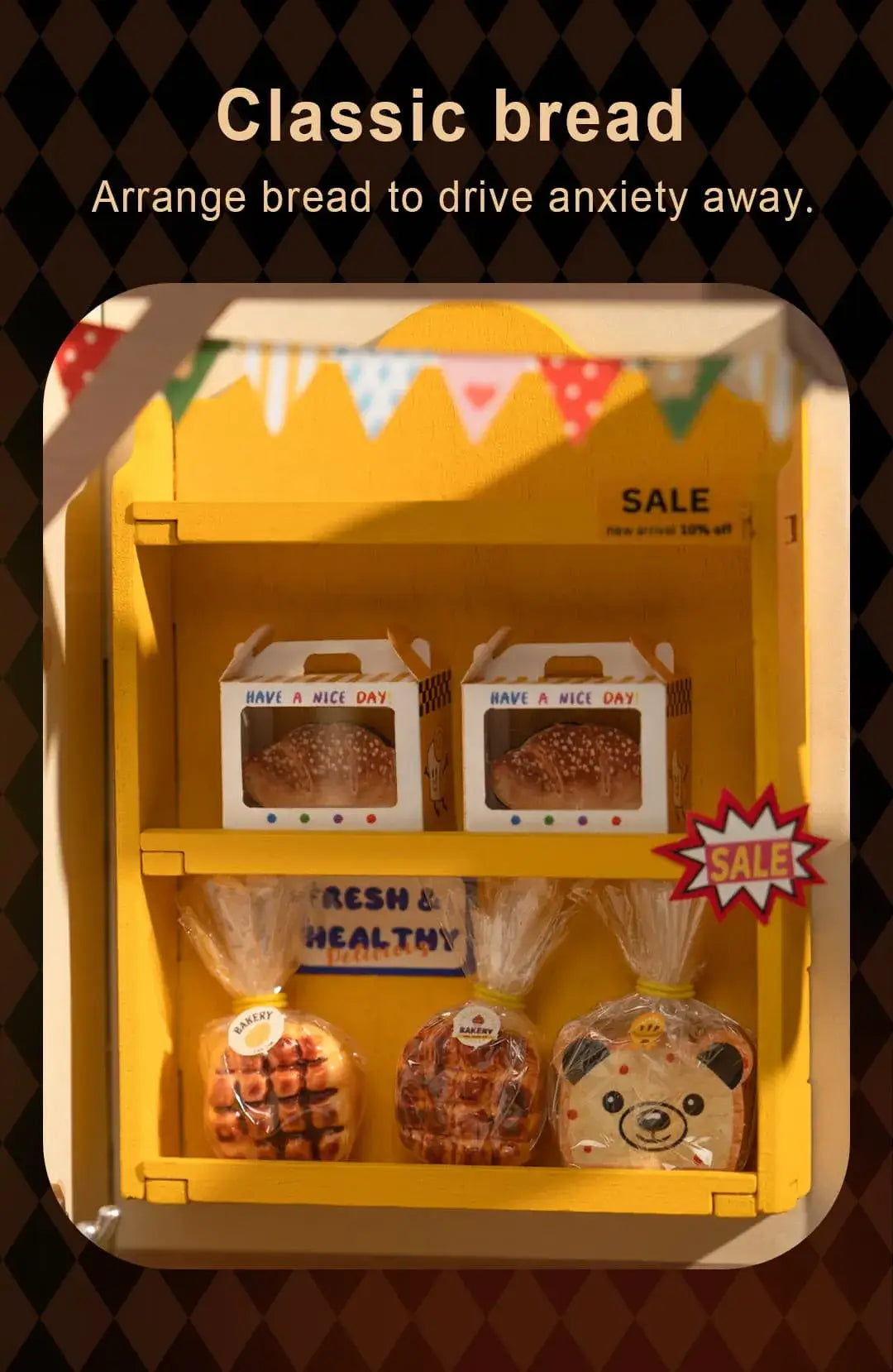 DIY Miniature House Kit: Becka's Baking House