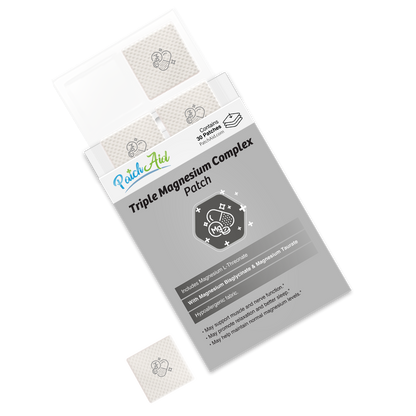 Triple Magnesium Complex Patch - Relaxation & Muscle Support: 1-Pack