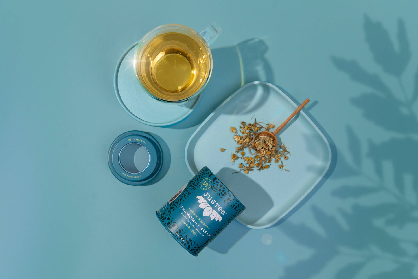Chamomile Dream Tin & Spoon - Fair-Trade, Calming Herbal Tea