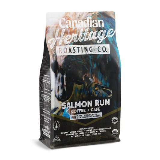Salmon Run - Organic Coffee (MED): 340g