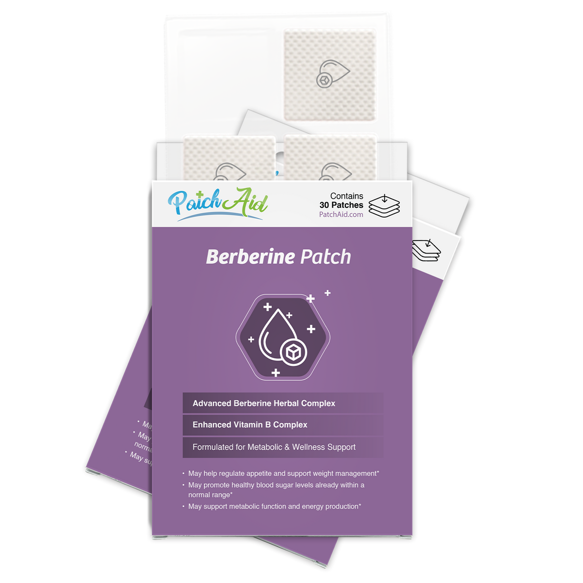 Berberine Patch – GLP-1 Support & Appetite Control: One Patch