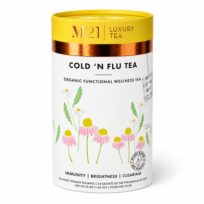 Cold & Flu Luxury Herbal Tea | Organic |  Canadian: Large