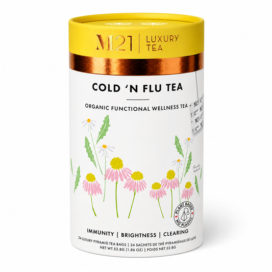 Cold & Flu Luxury Herbal Tea | Organic |  Canadian: Large