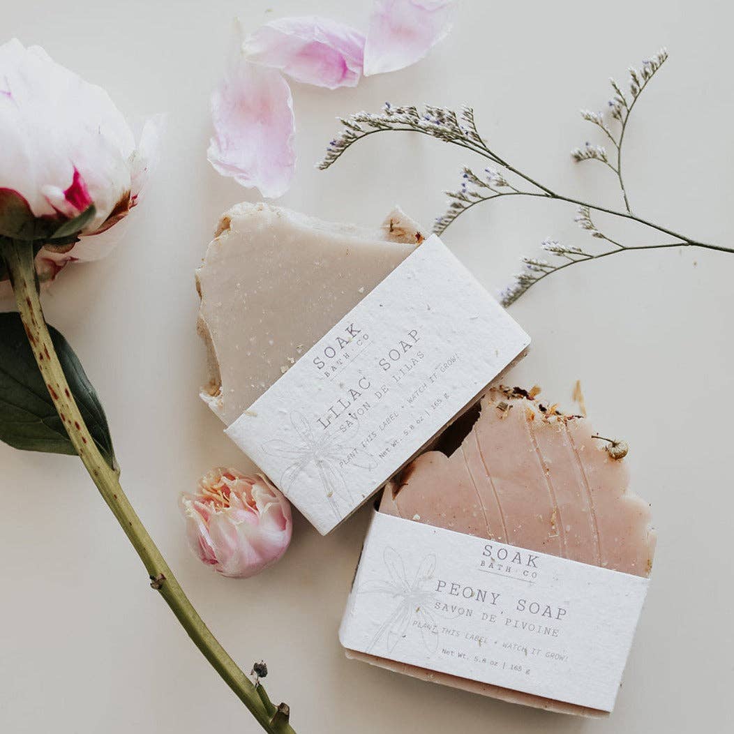 Lilac Soap Bar: Floral Collection - Made in Canada
