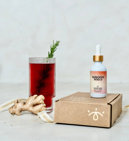 Shroom Soda®: Cranberry Ginger