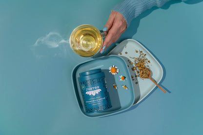 Chamomile Dream Tin & Spoon - Fair-Trade, Calming Herbal Tea