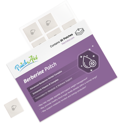Berberine Patch – GLP-1 Support & Appetite Control: One Patch