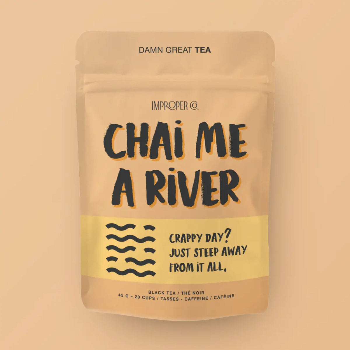 Chai Me A River Black Tea, 20 Servings, Chai Tea Blend