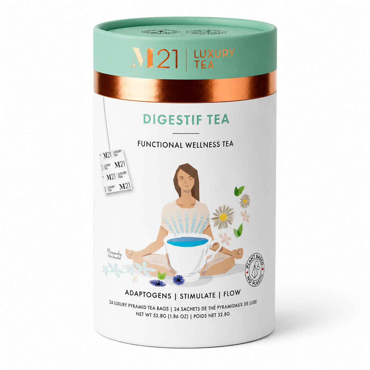 Digestif Luxury Herbal Tea | Canadian | 24ct