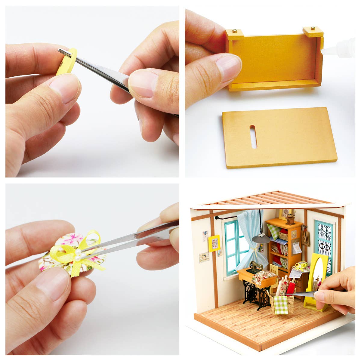 DIY Miniature House Kit: Lisa's Tailor