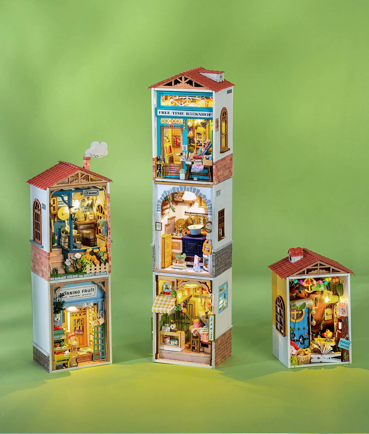 DIY Miniature House Kit: Sweet Jam Shop