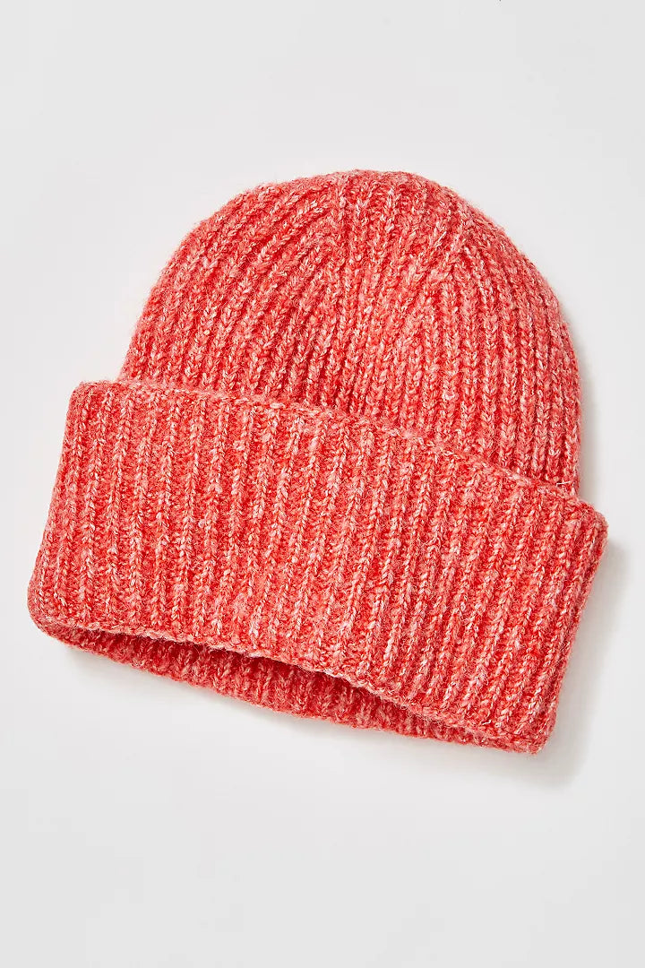 Harbor Marled Ribbed Beanie