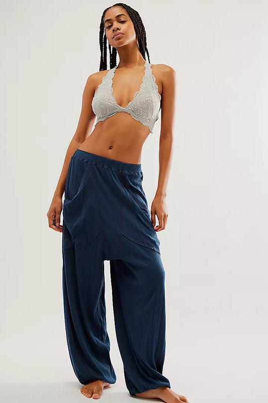 Coffee Chat Jogger - Moonlit Ocean