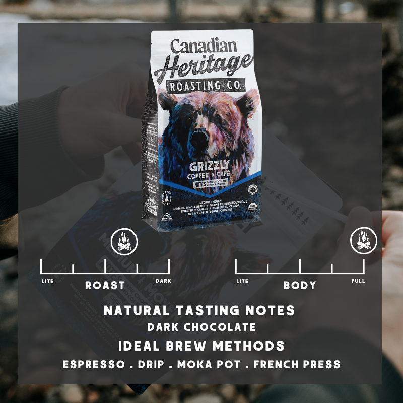 Grizzly - Organic Coffee (MED): 340g